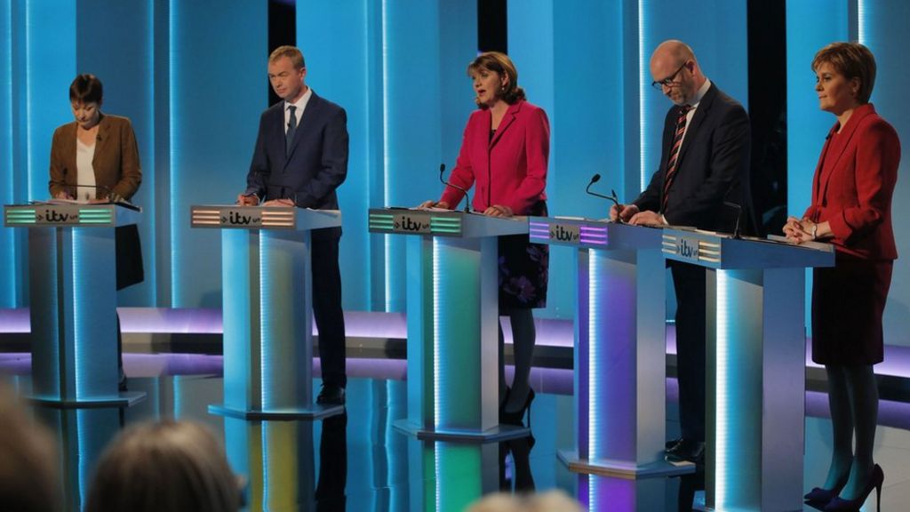 Leaders' debate: Theresa May and Jeremy Corbyn absent from five-way clash