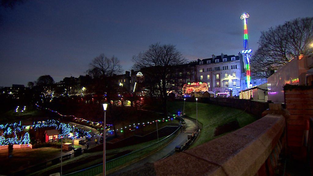 Aberdeen Christmas village opens BBC News