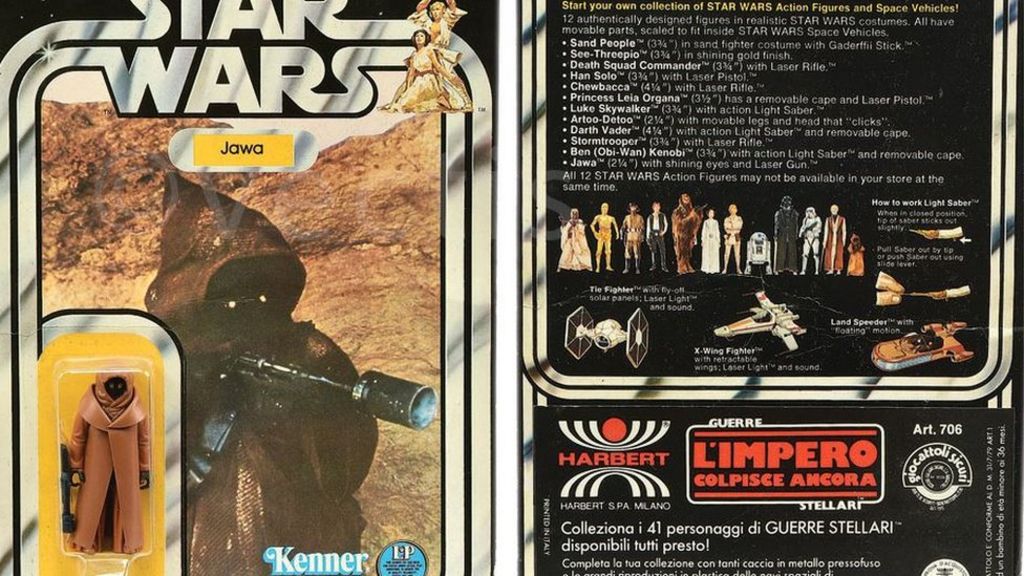 Rare Star Wars Jawa figure fetches £10k at auction