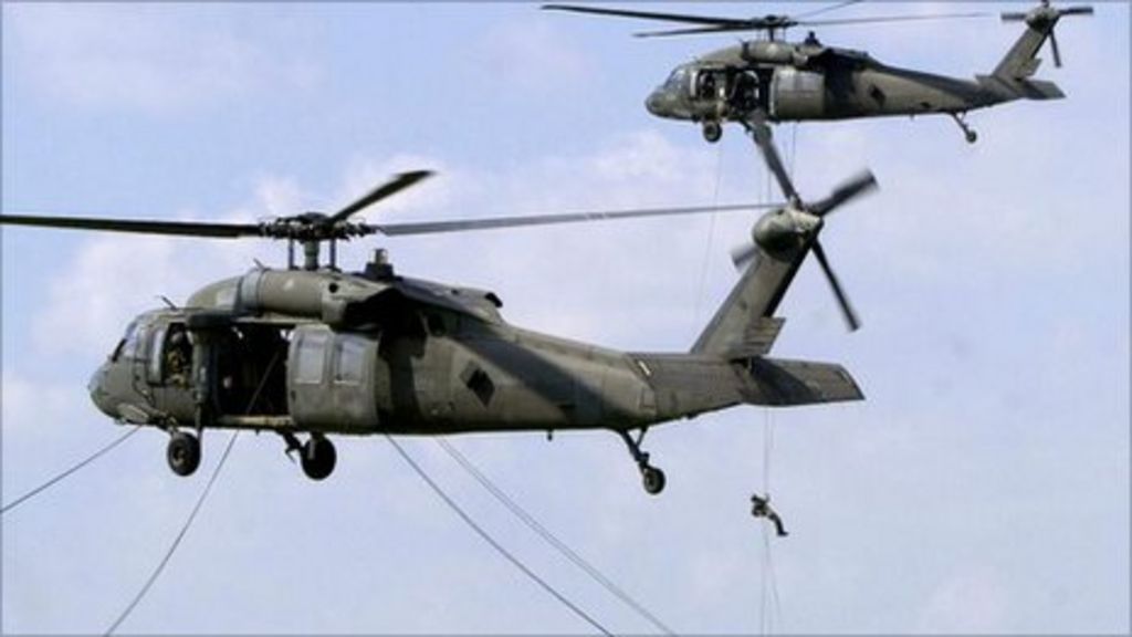 'Stealth helicopters' used in Bin Laden raid - BBC News