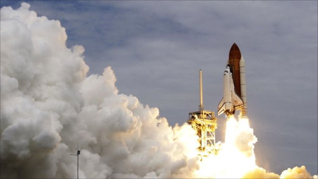 Space shuttle Atlantis in historic final lift-off - BBC News