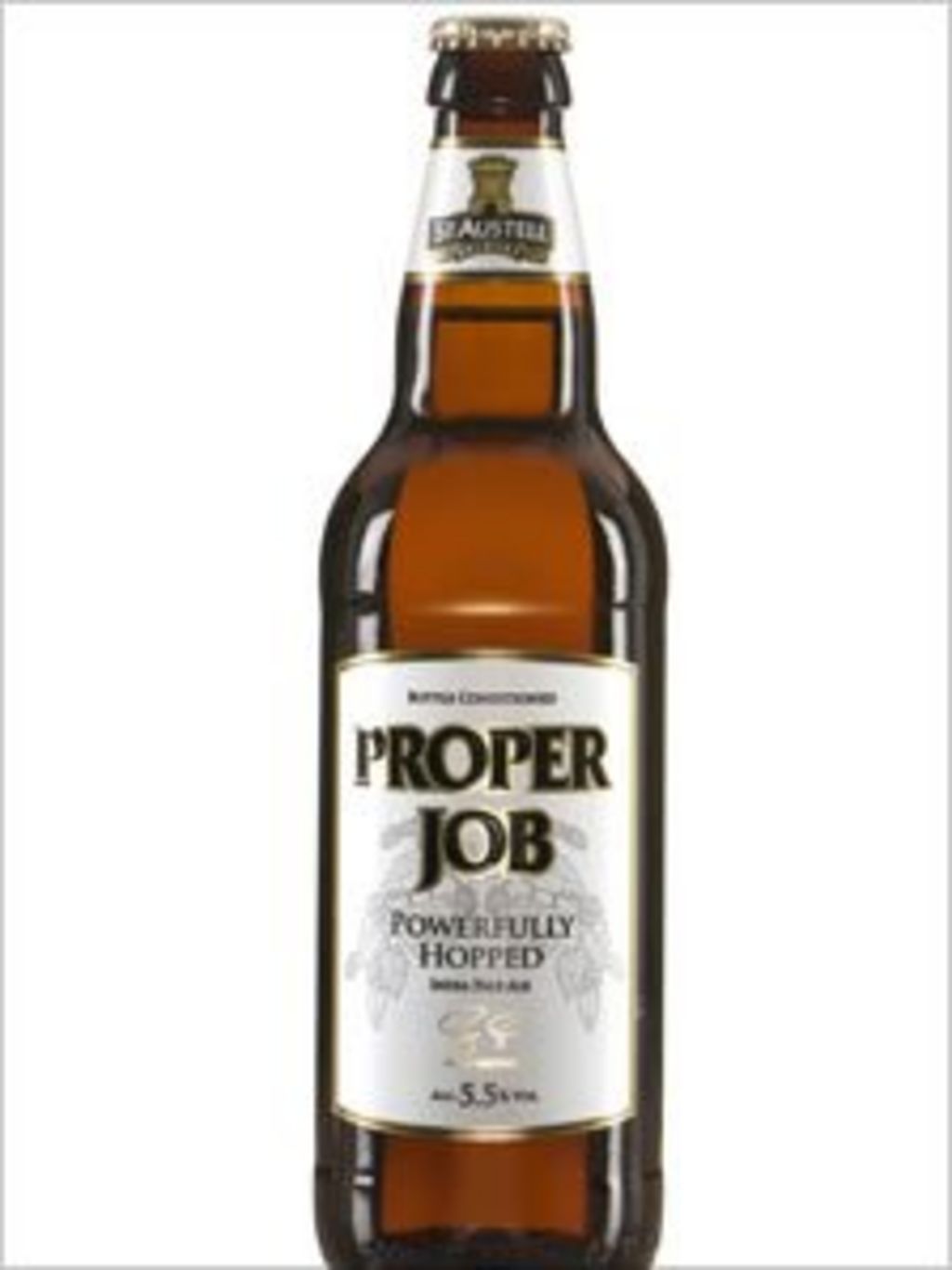 St Austell Brewery's Proper Job beer wins gold medal BBC News