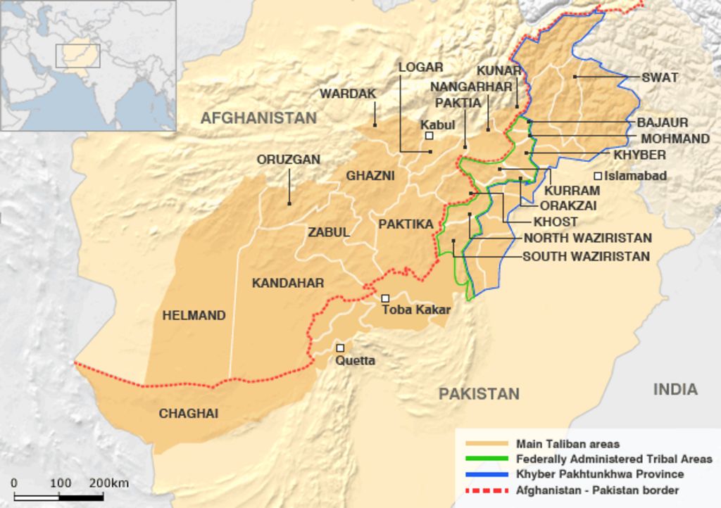 The Afghan Pakistan Militant Nexus Bbc News