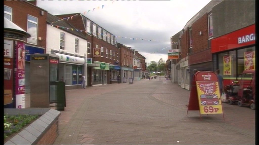 Cannock Chase town centres to get £400,000 revamp BBC News