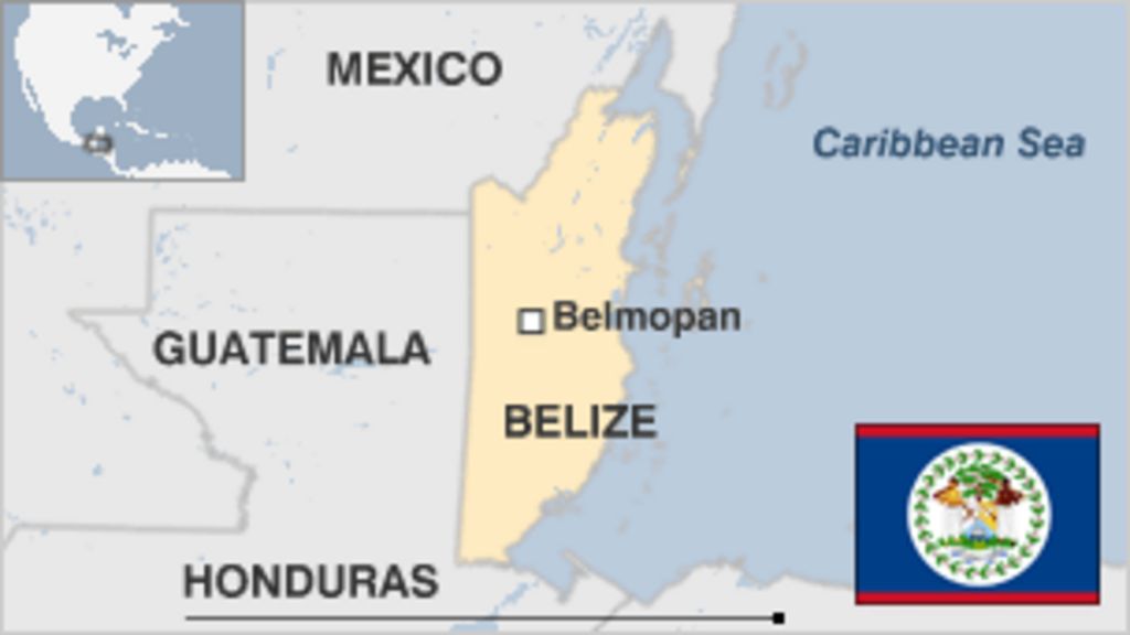 Belize Country Profile BBC News    62383103 Belize Map 