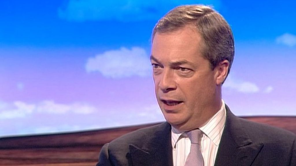 UKIP's Nigel Farage on Michael Gove as Tory leader - BBC News