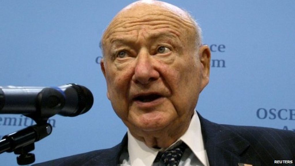 New York former Mayor Ed Koch dies at 88 BBC News