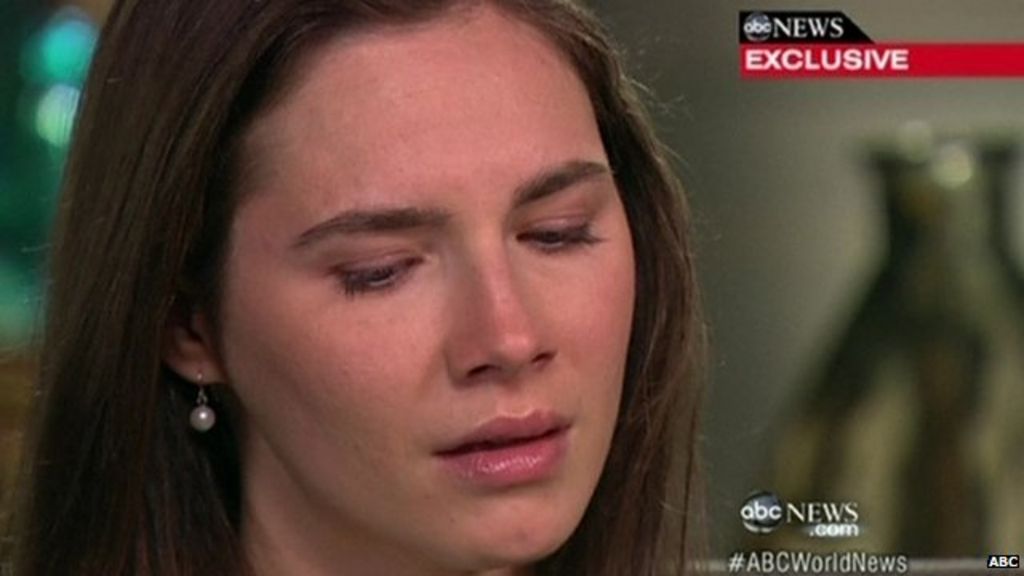 Kercher Murder Case Amanda Knox Proclaims Innocence Bbc News