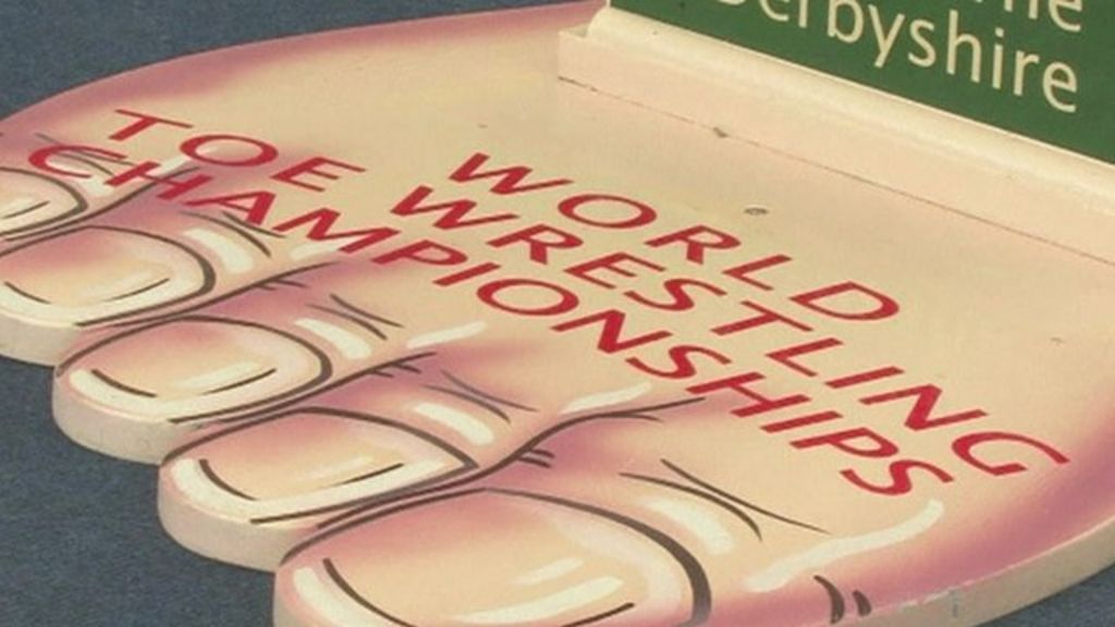 Derbyshire hosts World Toe Wrestling Championship BBC News