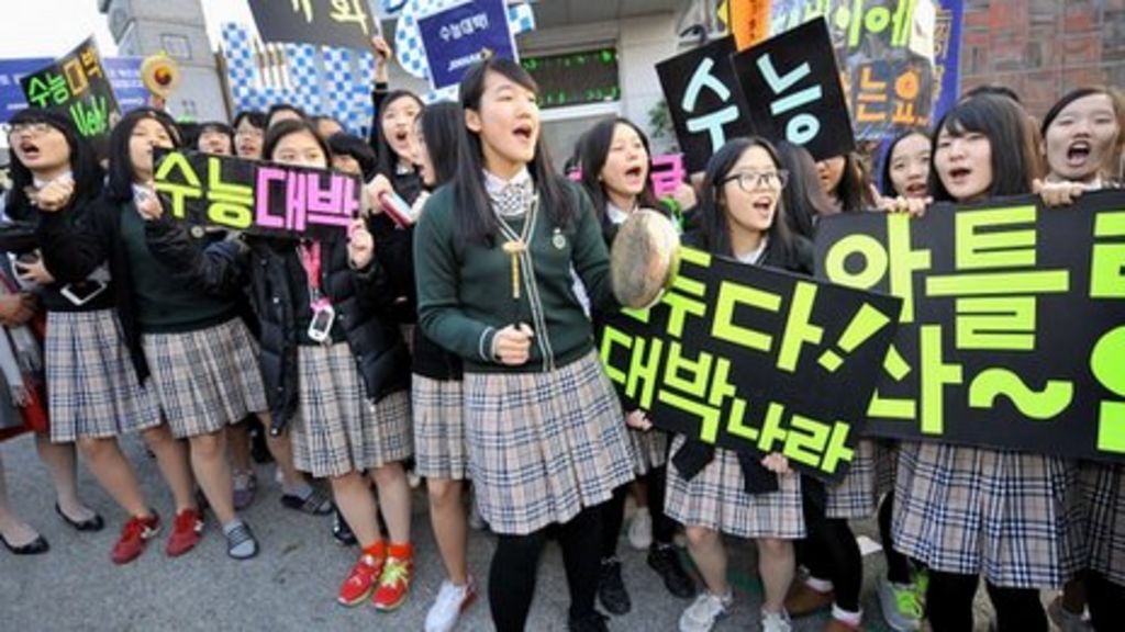 south-korea-s-schools-long-days-high-results-bbc-news