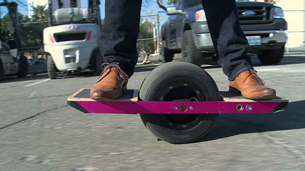 Riding the One Wheel BBC News