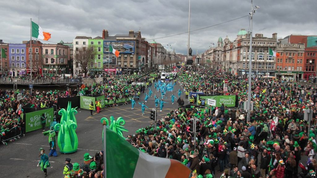 St Patrick s Day Celebrated Across Ireland BBC News