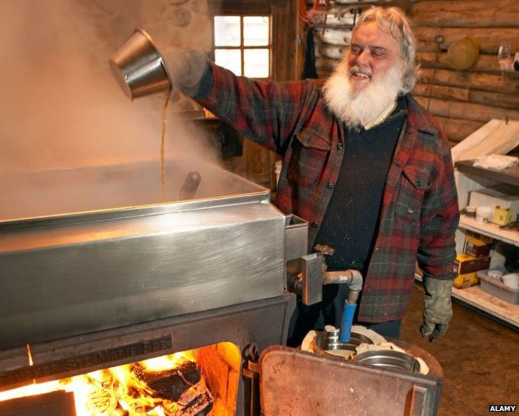 Making Maple Syrup The Traditional Way Bbc News 6253