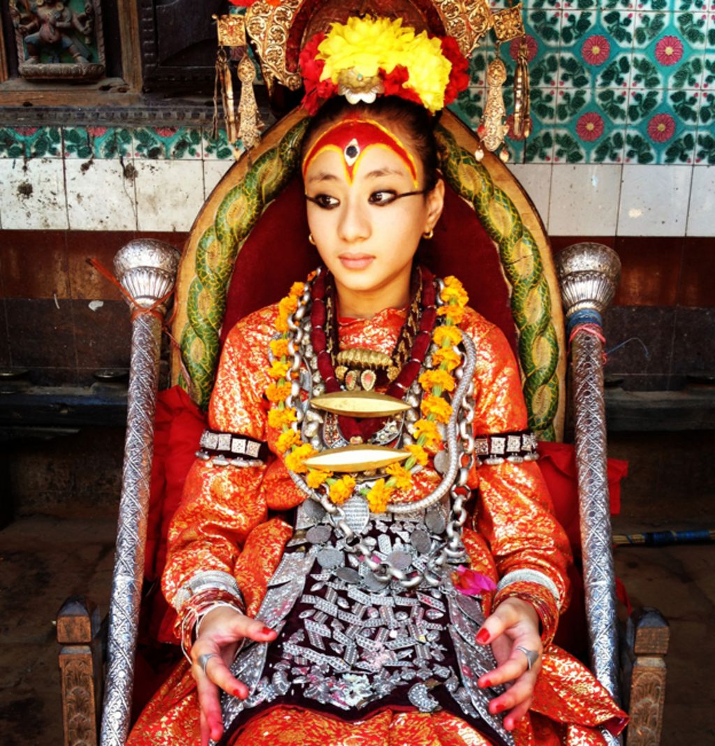 Nepal s Living Goddess Who Still Has To Do Homework BBC News