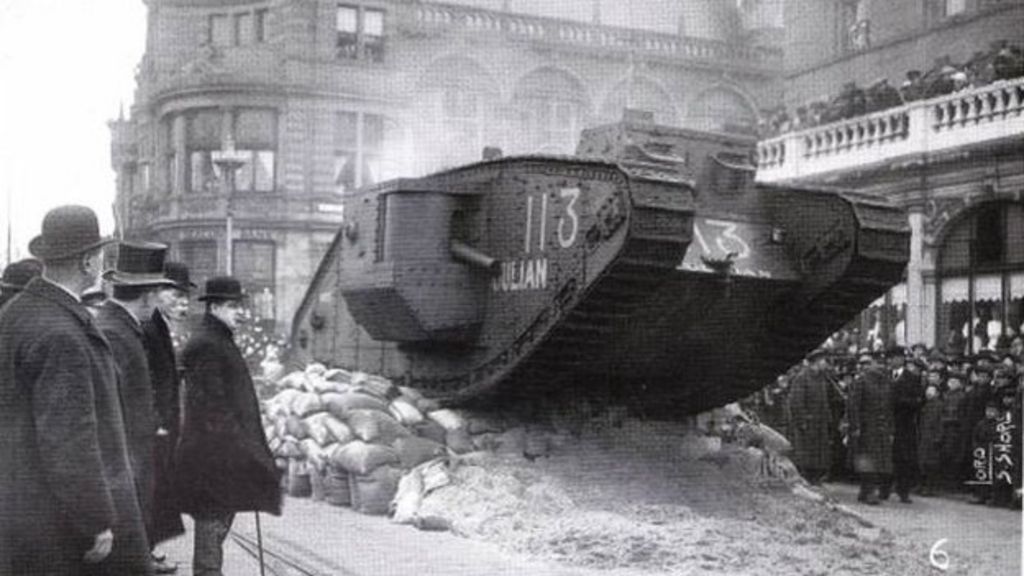 WW1 Tanks inspired war effort as British 'iron landships' BBC News