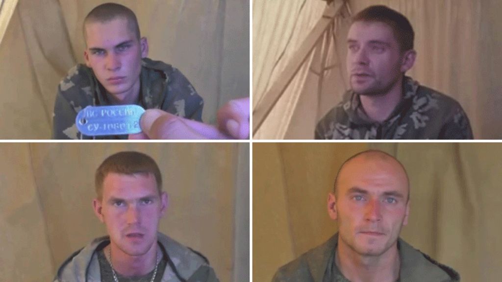 Captured Russian Troops In Ukraine By Accident Bbc News