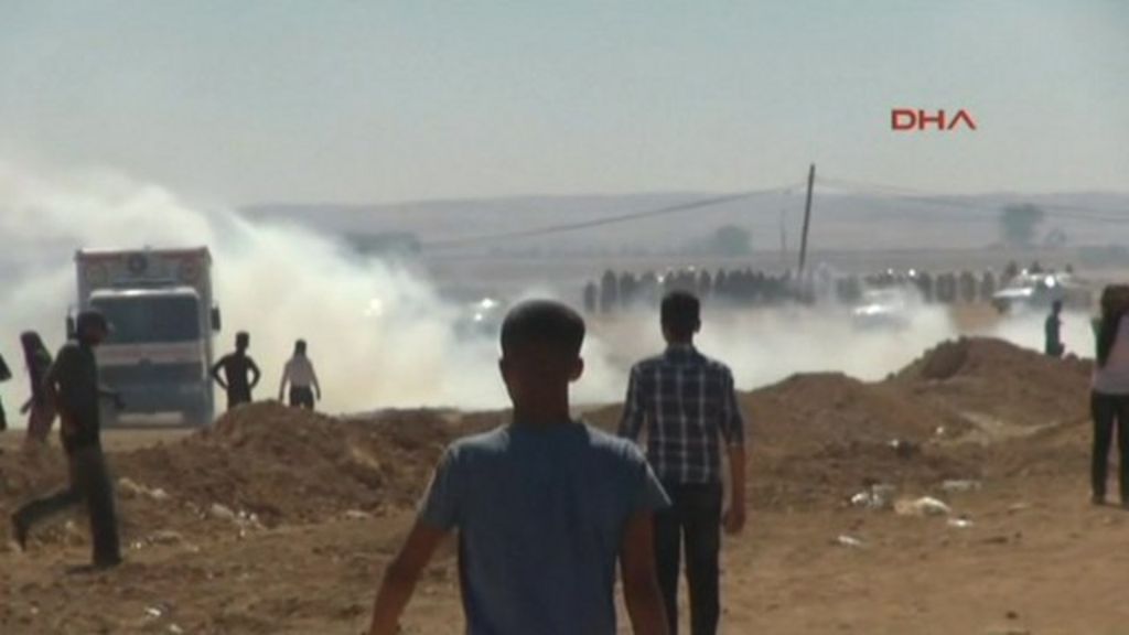 Turkey Clamps Down On Syria Border After Kurdish Unrest Bbc News