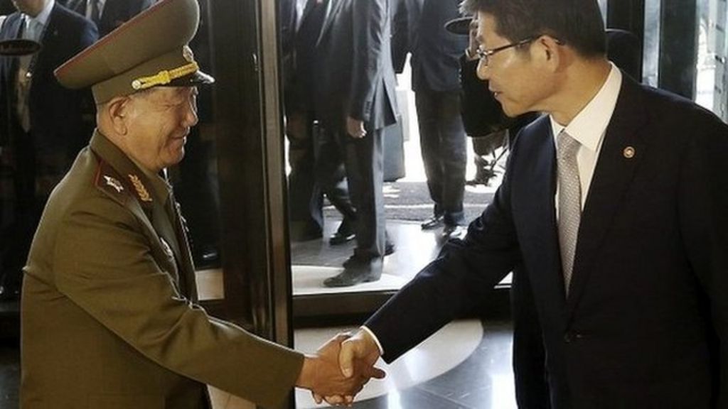 North And South Korea Agree To Talks Bbc News 