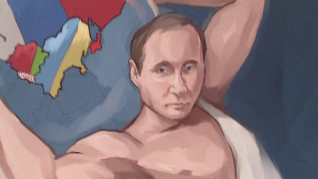 In Pictures The 12 Labours Of Putin Bbc News