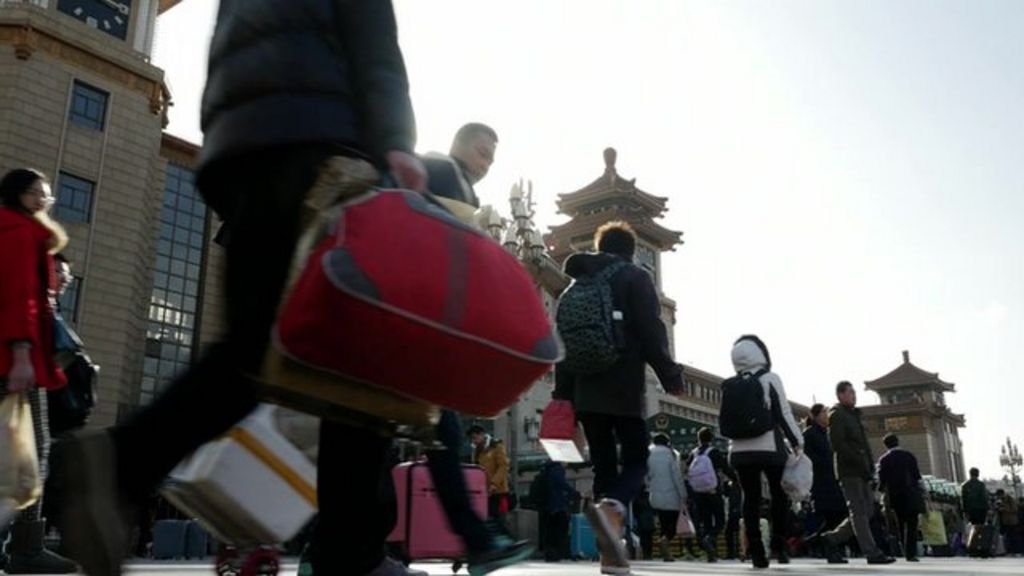 Lunar New Year celebrations begin in China and across Asia - BBC News