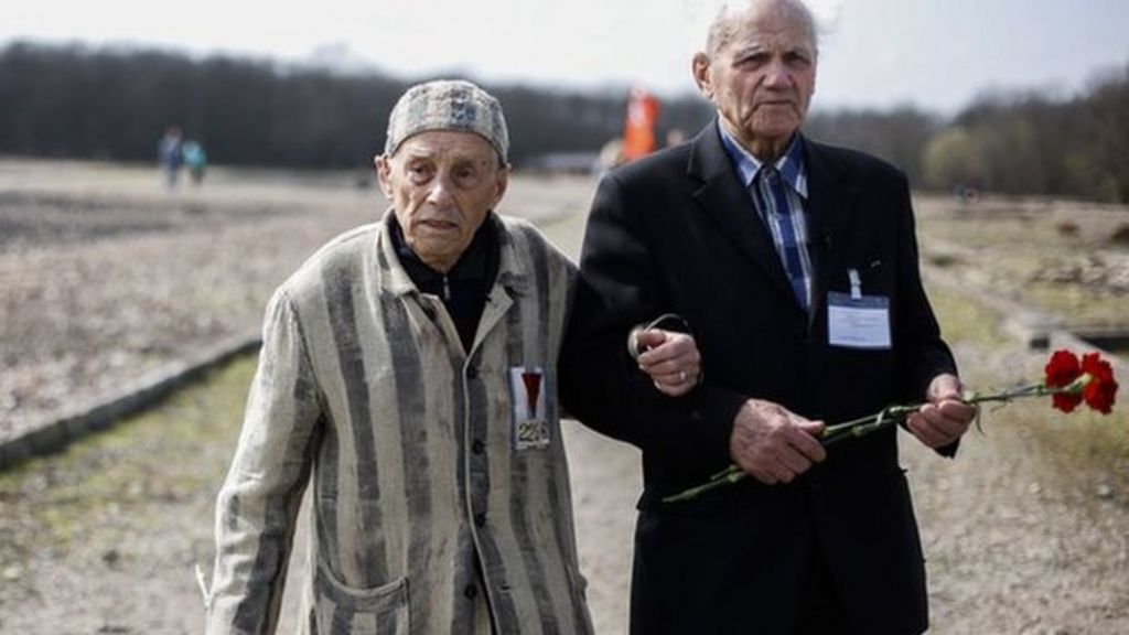 Buchenwald camp survivors mark 70 years since liberation BBC News