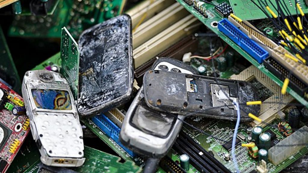 Bin diving The startups that want your electronic junk BBC News