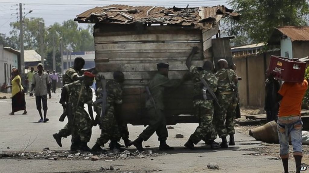 Burundi crackdown after failed coup against Nkurunziza - BBC News