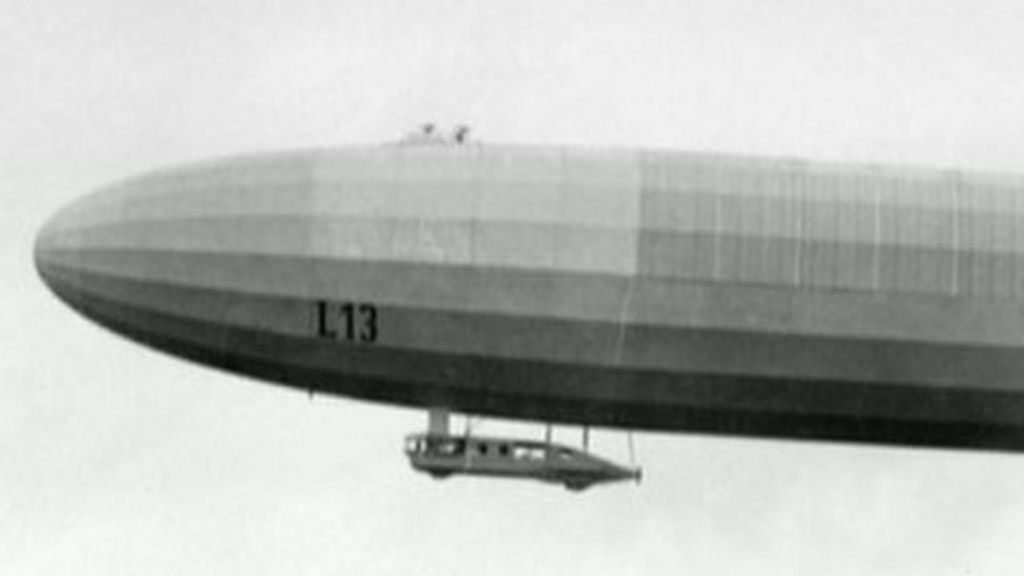 WW1: Zeppelin airship attack on London - BBC News