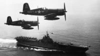 Một phi đội của Hoa Kỳ trên bầu trời Bắc Triều Tiên năm 1951