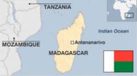 Map of Madagascar