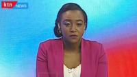 KTN news presenter on air