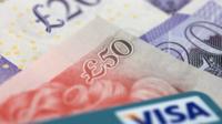 Money and credit card