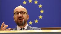 Charles Michel at the European Parliament