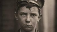 Boy working