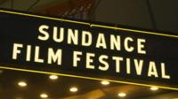 A sign for the Sundance Film Festival