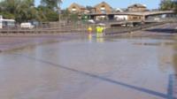 Flooded North Circular