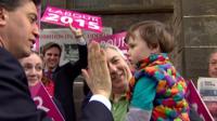 Ed Miliband in Edinburgh