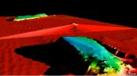 Marine robot sonar images