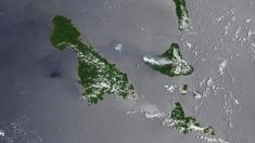 Vanuatu as seen from space