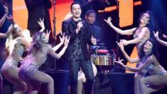 Victor Manuelle performs onstage at the 2018 Billboard Latin Music Awards at the Mandalay Bay Events Center on 26 April 2018 in Las Vegas, Nevada