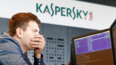 Employee at Kaspersky's Moscow HQ