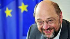 Schulz, durante una entrevista en Bruselas en el año 2014.