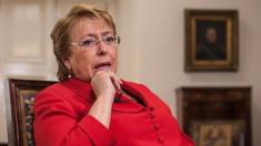 Michelle Bachelet en una entrevista (crédito: Getty Images)