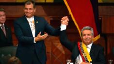 Rafael Correa y Lenín Moreno