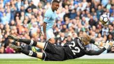 Gabriel Jesus aliifunga Liverpool mabao mawili uwanjani Etihad