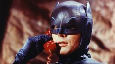 Adam West as Batman in the 1960s TV series