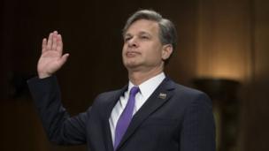 Christopher Wray alifanya kazi kwenye wizara ya sheria chini ya Rais wa zamani George Bush