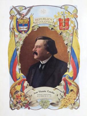 Retrato del presidente José Vicente Concha.