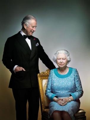 Her Majesty The Queen and The Prince of Wales to mark her 90th birthday
