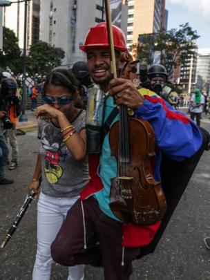 Opositores venezolanos